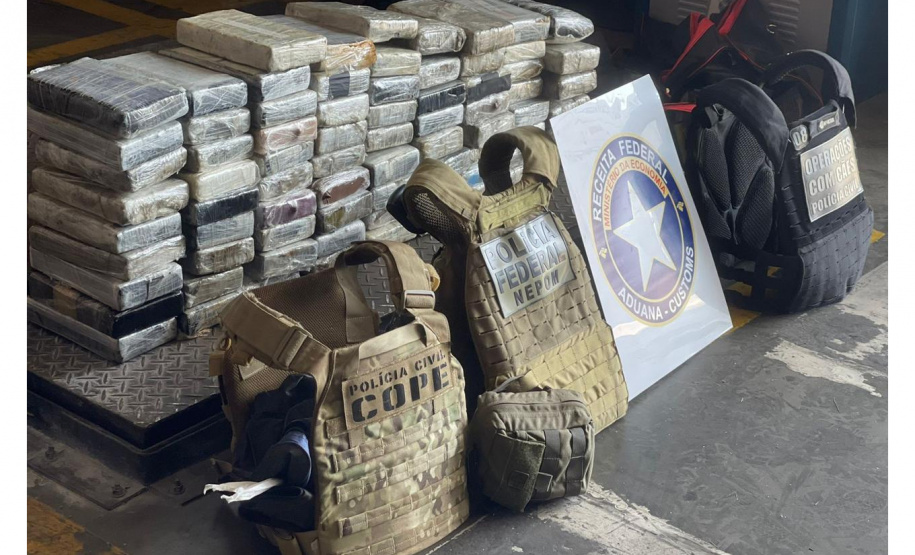 Forças de segurança apreendem 188 toneladas de maconha no 1º semestre, recorde em dez anos