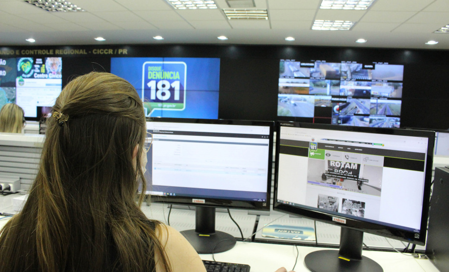 Disque Denúncia 181 do Paraná registrou 24 mil comunicações de crimes no primeiro semestre