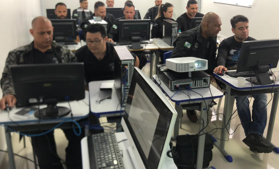 Policiais penais do Sudoeste são capacitados para registrar boletins de ocorrência