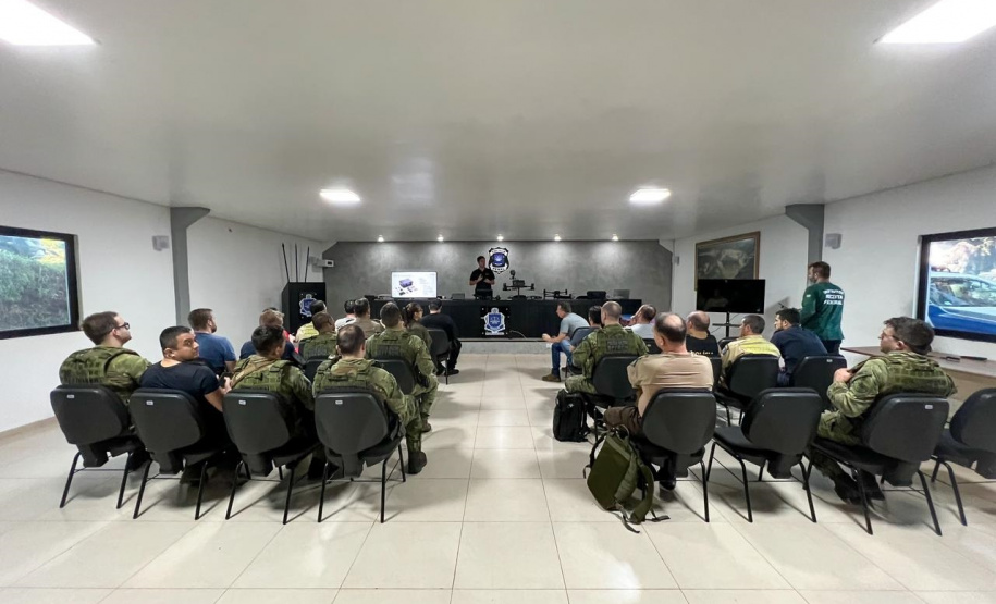 Polícia Penal do Paraná participa de evento que promove novas tecnologias em operações com drones em Foz do Iguaçu