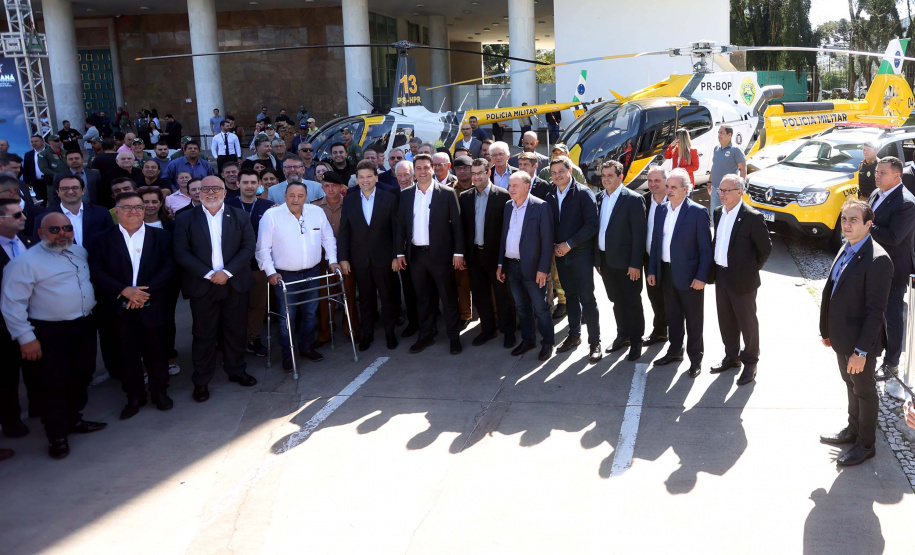 Projeto Falcão reforça policiamento do Paraná com helicópteros superequipados