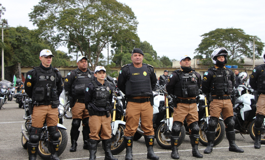 PMPR promove passeio motociclístico em alusão aos 169 anos da instituição