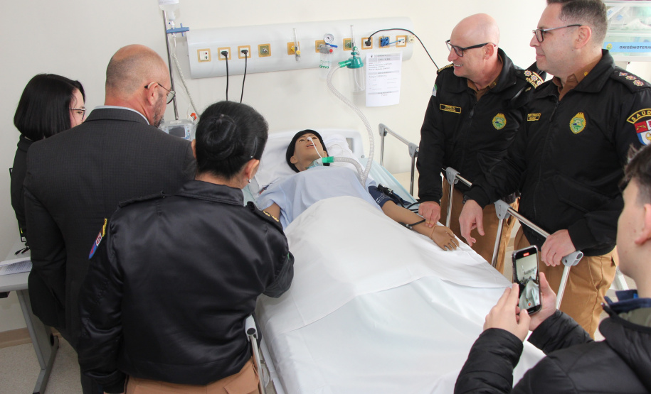 Hospital da Polícia Militar inaugura um avançado centro de treinamento contínuo