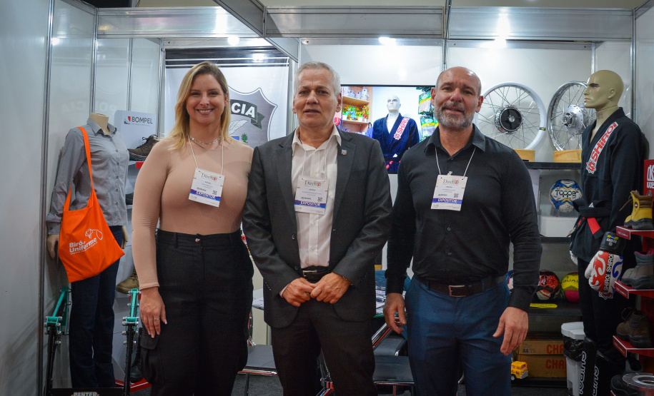 Polícia Penal expõe materiais produzidos com mão de obra prisional em feira industrial