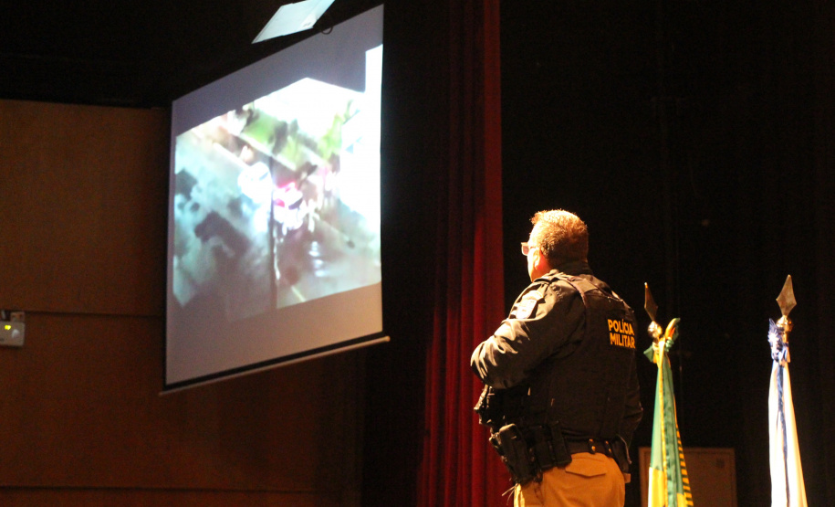 Na reta final da formação, 2,5 mil praças da PMPR passam por ciclo de palestras