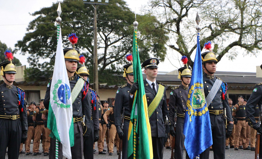 Polícia Militar do Paraná comemora 169 anos com tradicional solenidade