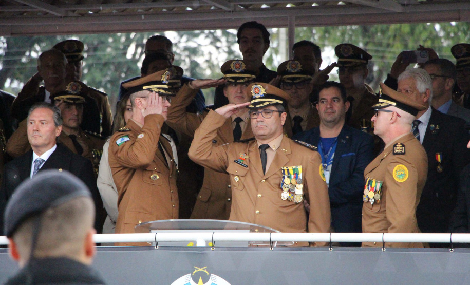 Polícia Militar do Paraná comemora 169 anos com tradicional solenidade