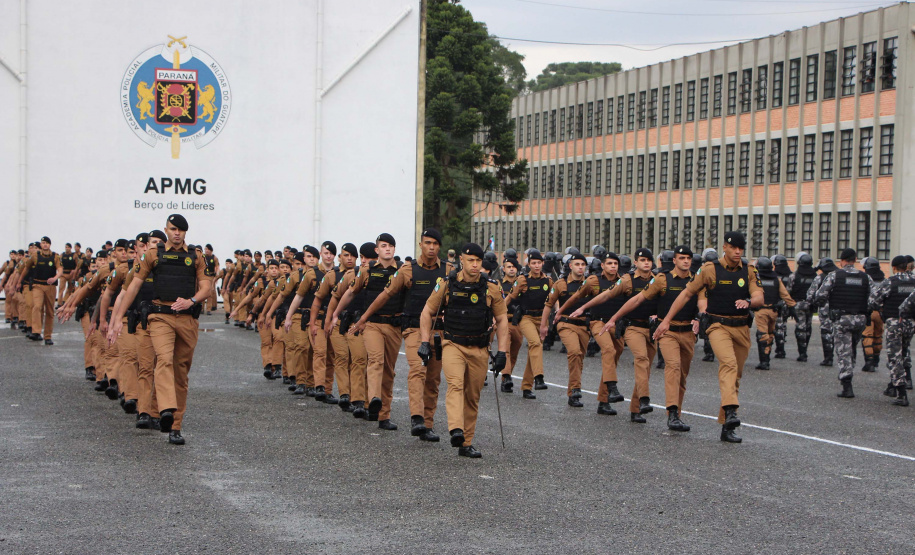 Polícia Militar do Paraná comemora 169 anos com tradicional solenidade