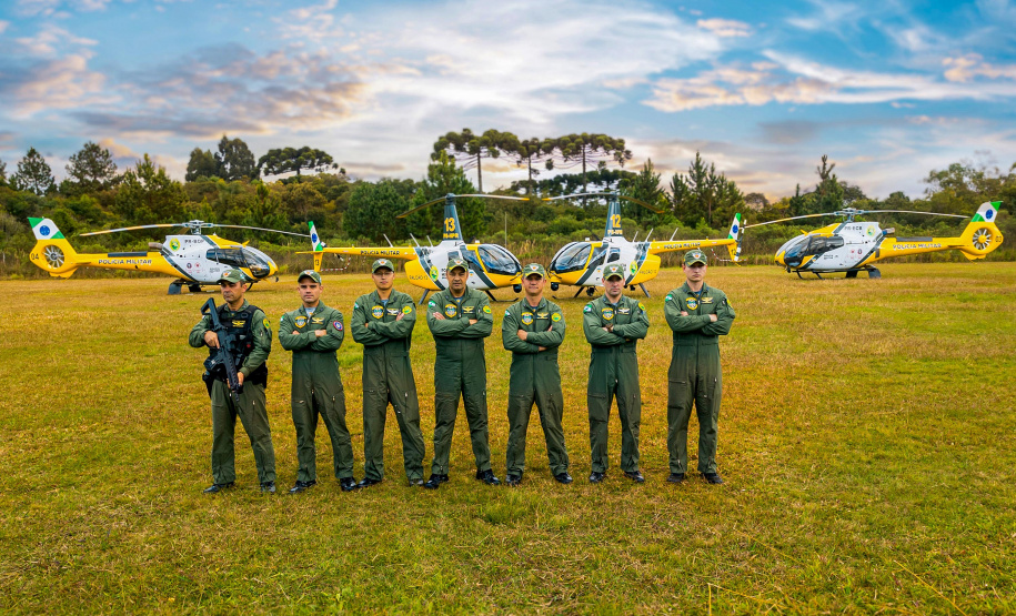 Projeto Falcão reforça policiamento do Paraná com helicópteros superequipados
