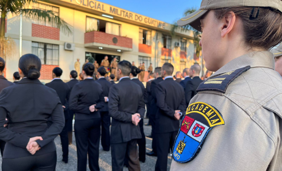 Novo Curso de Formação de Oficiais reúne 100 cadetes na Academia Policial do Guatupê