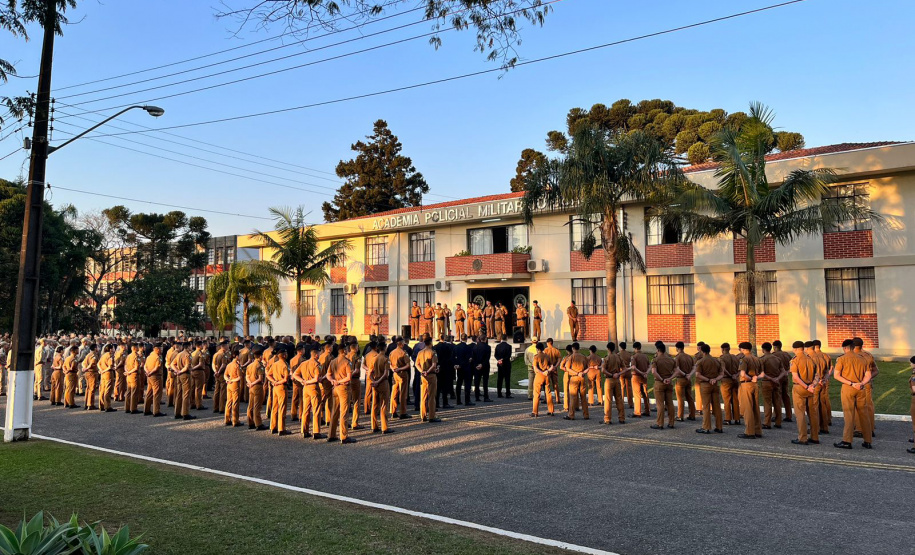 Novo Curso de Formação de Oficiais reúne 100 cadetes na Academia Policial do Guatupê