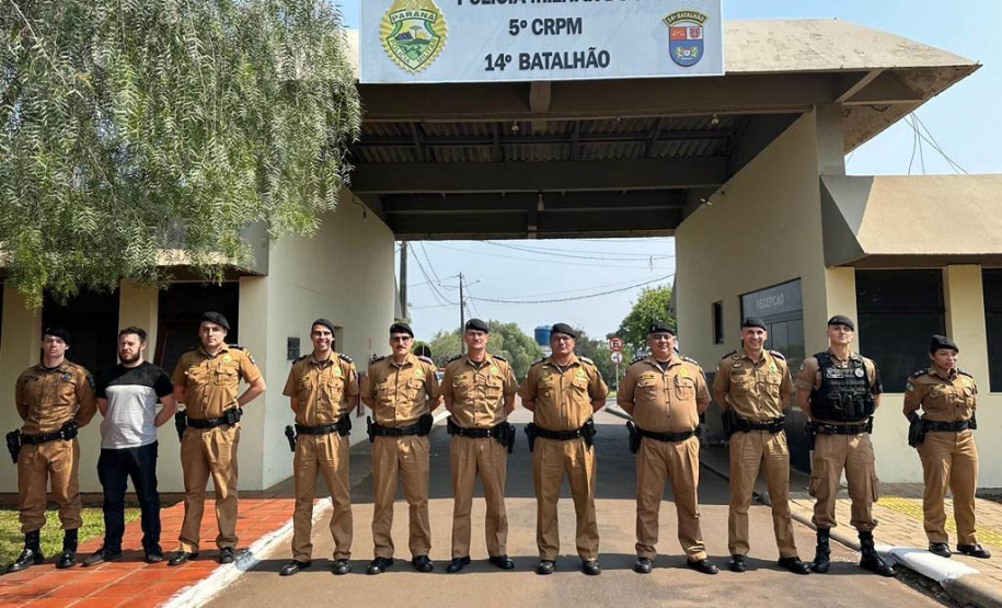 Comandante-geral da PMPR entrega viaturas em Santa Terezinha de Itaipu