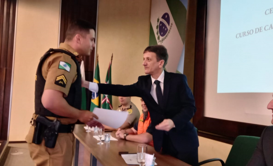 Sesp forma 28 policiais militares em Curso de Capacitação de Pregoeiros