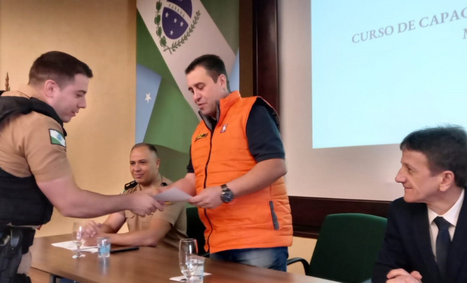 Sesp forma 28 policiais militares em Curso de Capacitação de Pregoeiros