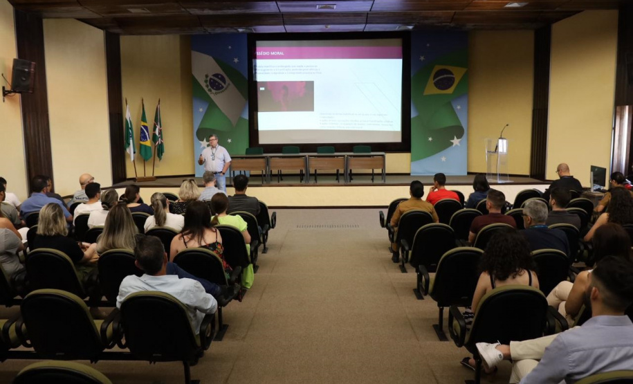 Segurança promove palestras de prevenção ao assédio sexual e moral para 400 servidores