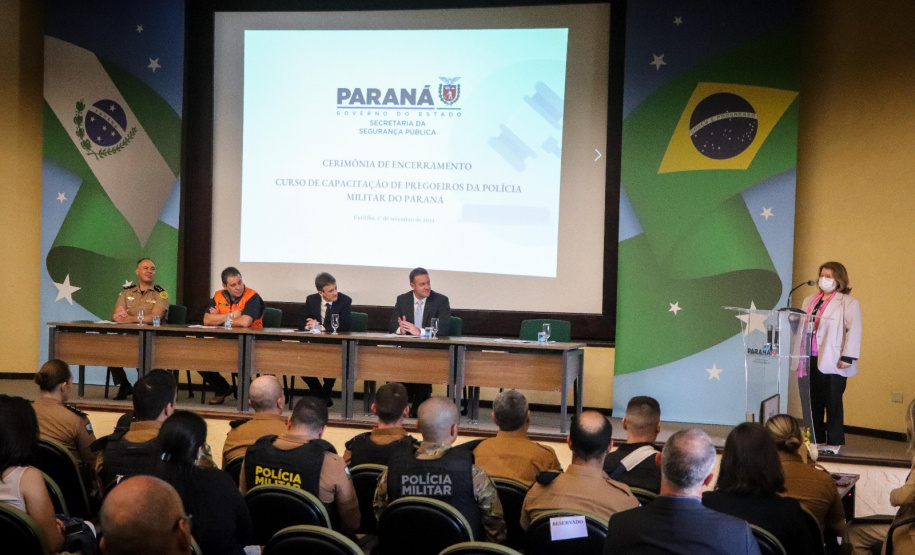 Sesp forma 28 policiais militares em Curso de Capacitação de Pregoeiros