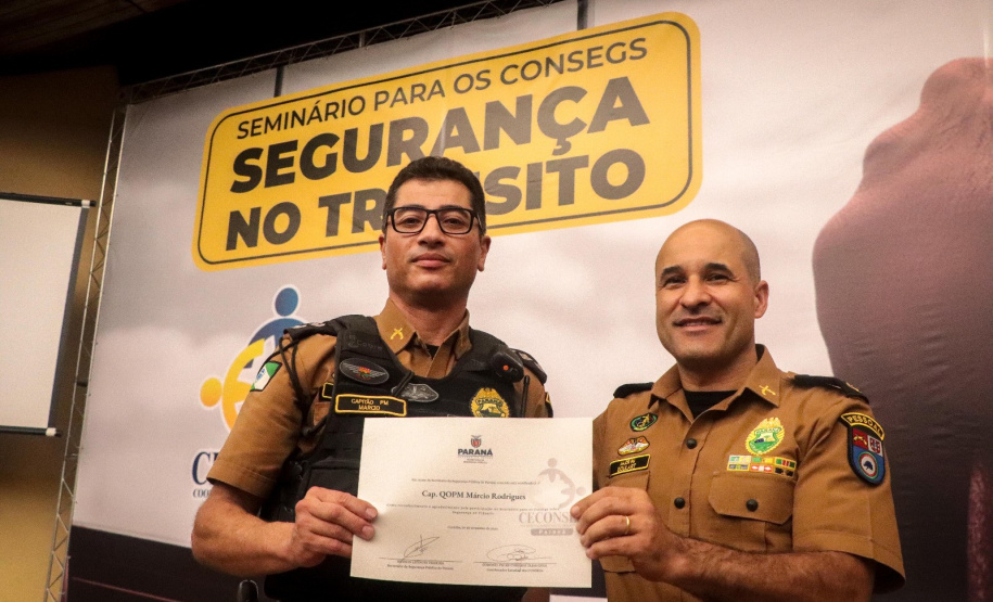 Segurança promove Seminário sobre Segurança no Trânsito para os Conselhos Comunitários de Segurança