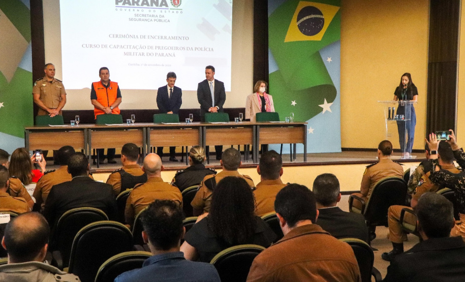 Sesp forma 28 policiais militares em Curso de Capacitação de Pregoeiros