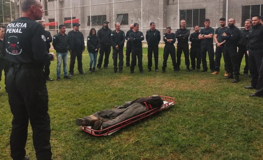 Polícia Penal forma mais 60 brigadistas penitenciários em Maringá