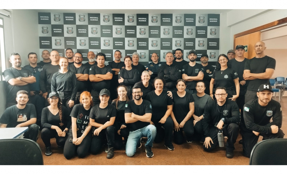 Polícia Penal forma mais 60 brigadistas penitenciários em Maringá