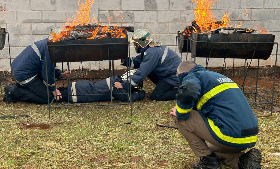 Polícia Penal forma mais 60 brigadistas penitenciários em Maringá