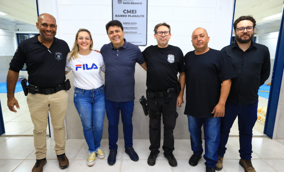 CMEI é reformado com mão de obra de apenados em Pato Branco