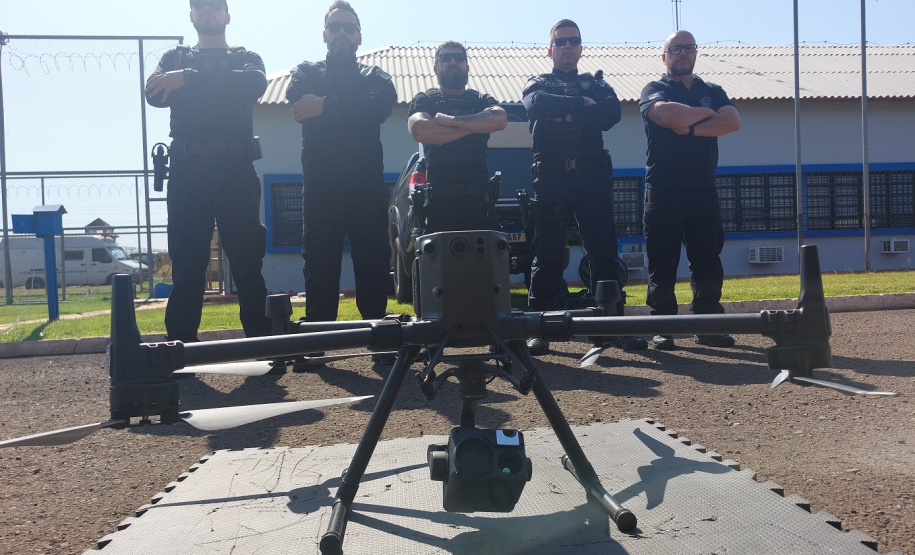 Polícia Penal forma mais 17 pilotos de aeronave remotamente pilotadas em Cascavel
