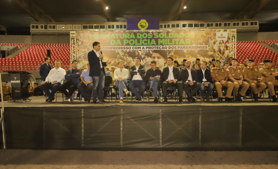 PM completa formatura história com 319 soldados que vão reforçar o Oeste e Sudoeste