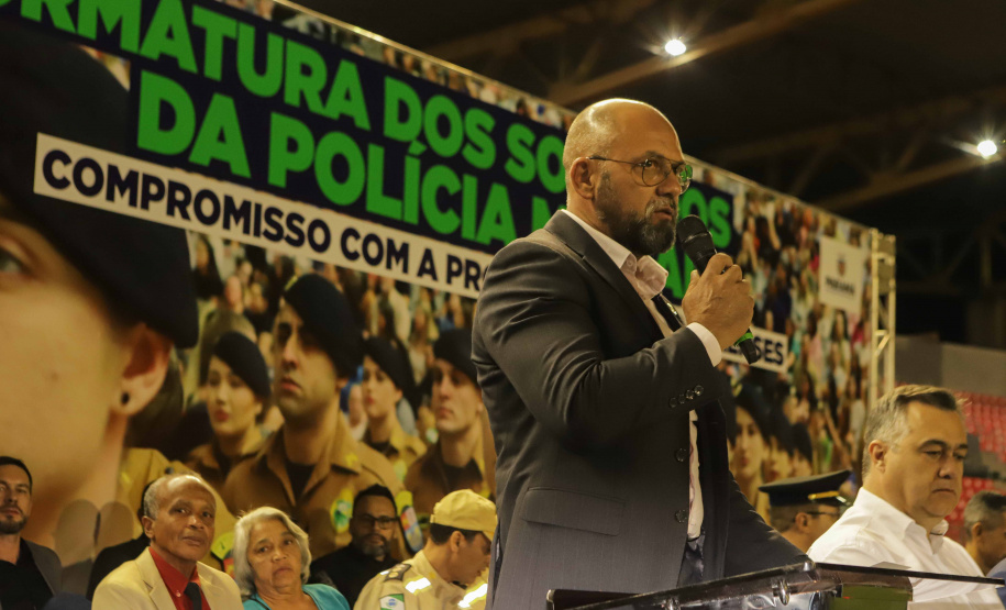 PM completa formatura história com 319 soldados que vão reforçar o Oeste e Sudoeste