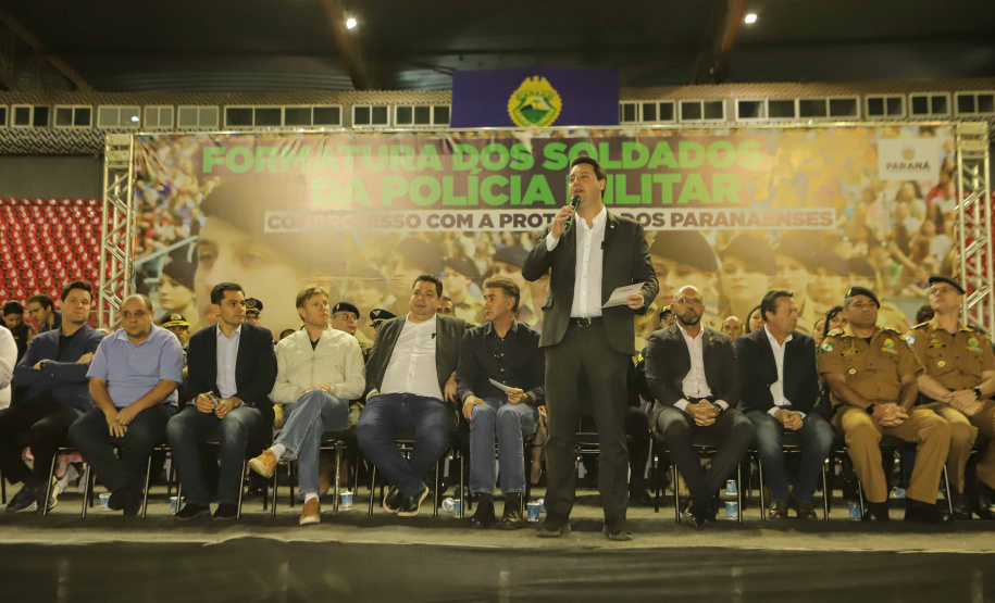 PM completa formatura história com 319 soldados que vão reforçar o Oeste e Sudoeste