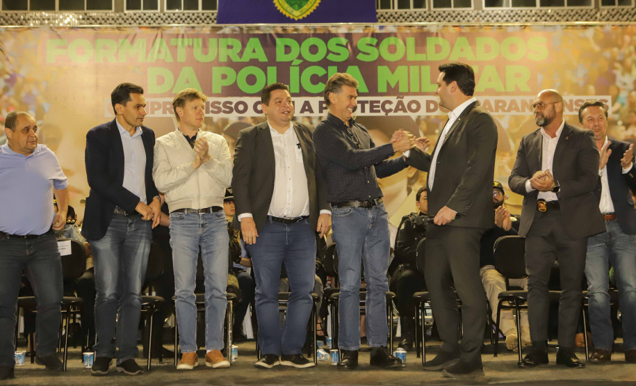 PM completa formatura história com 319 soldados que vão reforçar o Oeste e Sudoeste