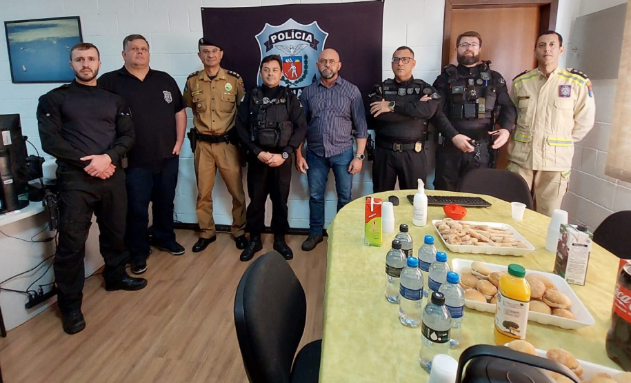 Secretário Hudson visita a Penitenciária Estadual em Cascavel