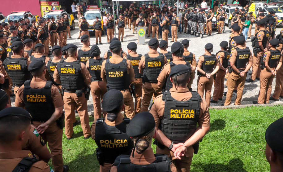 Nova Companhia da PM reforça policiamento nos bairros de Curitiba e Região Metropolitana
