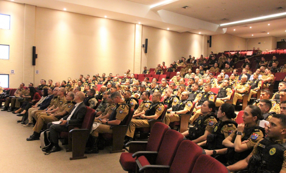 PMPR promove seminário sobre Policiamento Baseado em Evidências