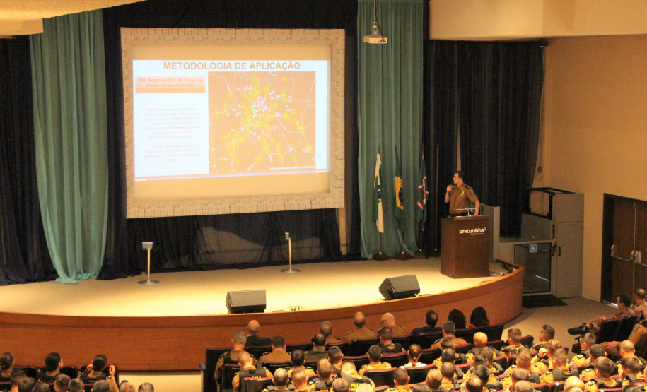 PMPR promove seminário sobre Policiamento Baseado em Evidências