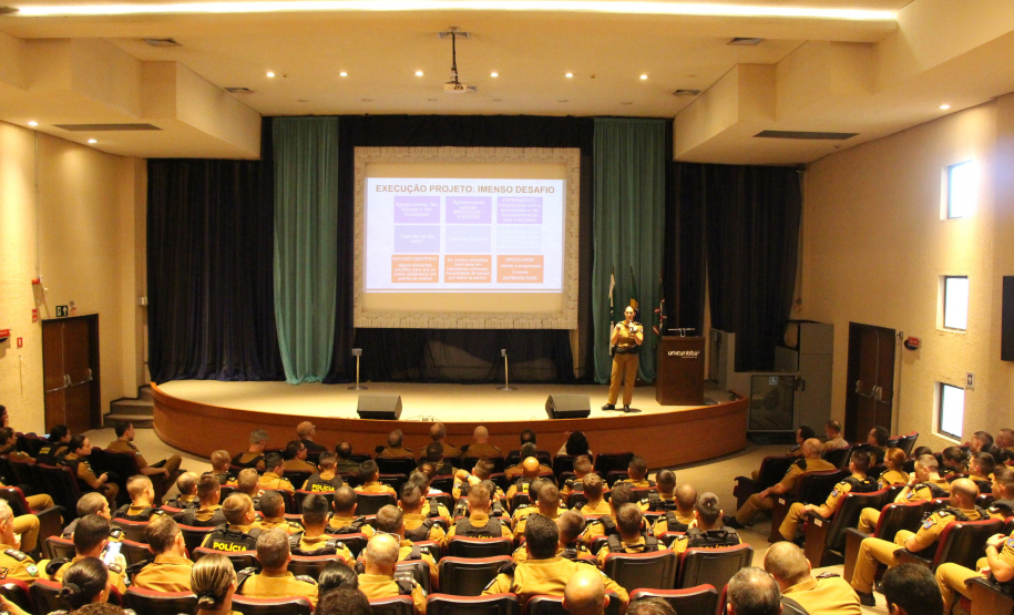 PMPR promove seminário sobre Policiamento Baseado em Evidências