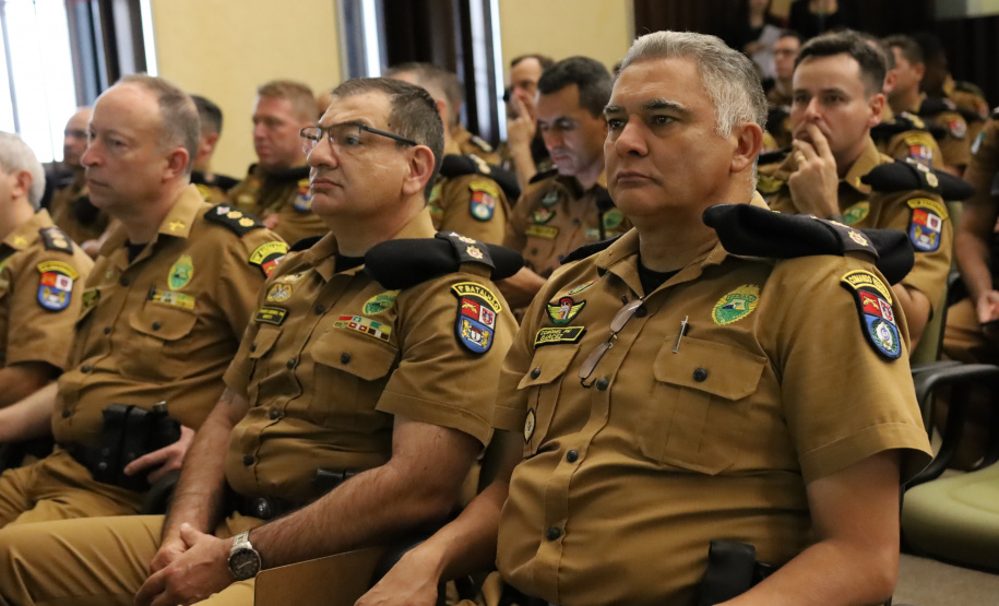 Sesp promove reunião de trabalho com forças da Segurança Pública em Curitiba