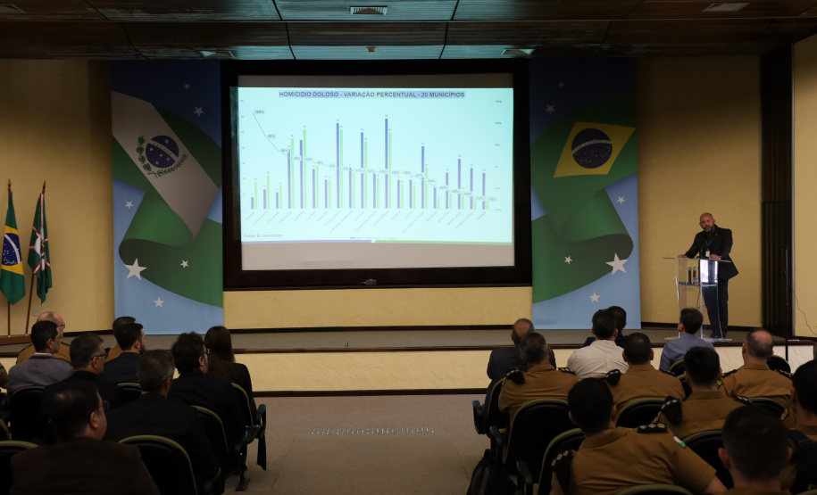 Sesp promove reunião de trabalho com forças da Segurança Pública em Curitiba