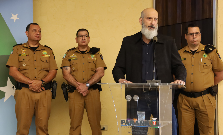 Sesp promove reunião de trabalho com forças da Segurança Pública em Curitiba