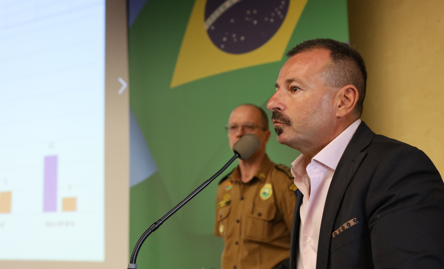 Sesp promove reunião de trabalho com forças da Segurança Pública em Curitiba