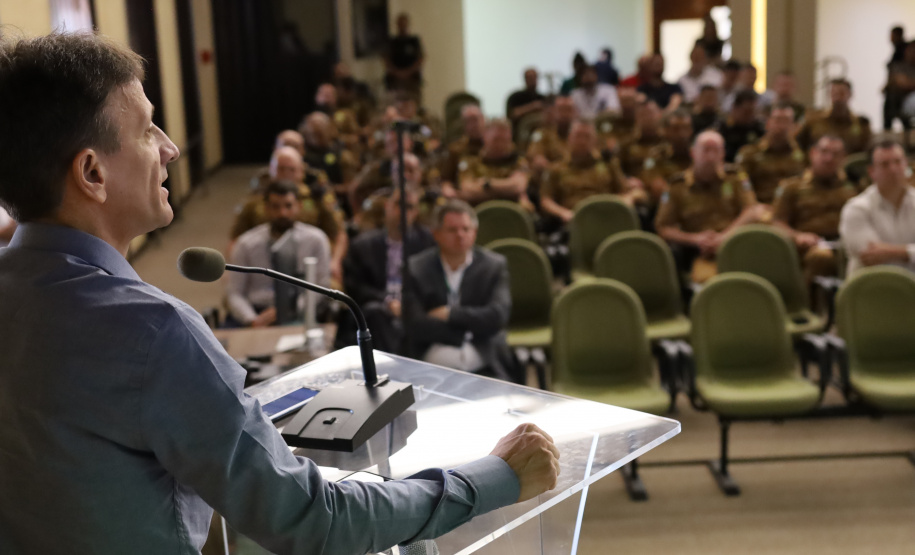 Sesp promove reunião de trabalho com forças da Segurança Pública em Curitiba