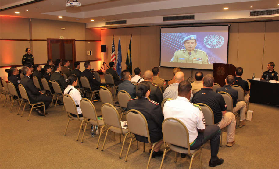 ONU escolhe PMPR para sediar curso de capacitação de policiais para atuarem em missões de paz