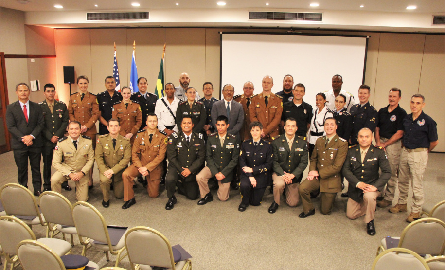 ONU escolhe PMPR para sediar curso de capacitação de policiais para atuarem em missões de paz