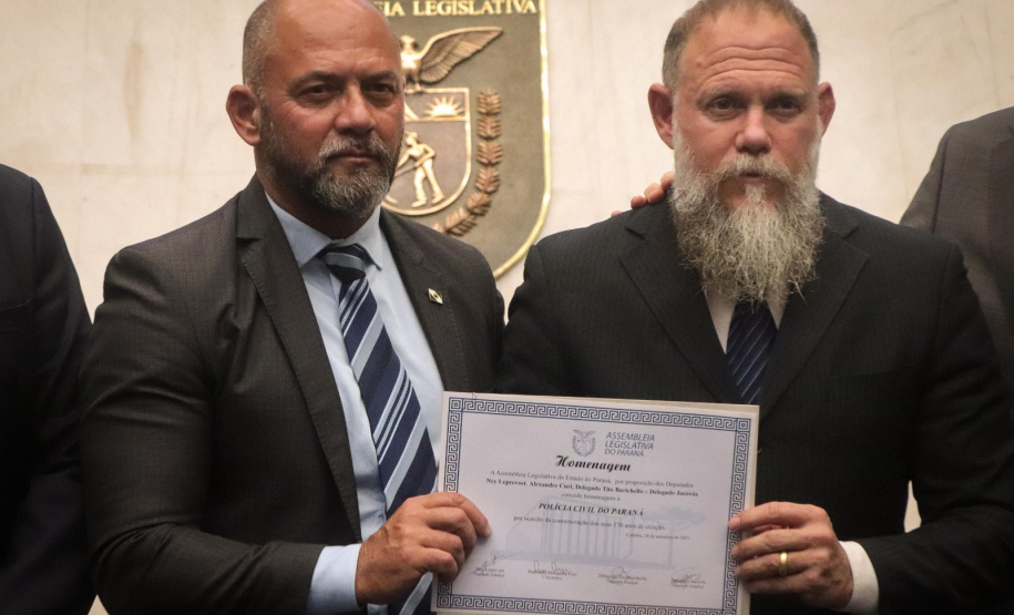 170 anos da PCPR é celebrado na Assembleia Legislativa do Paraná