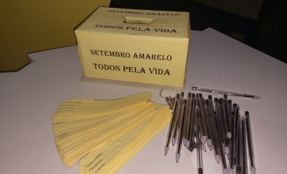 Setembro Amarelo: Ação voltada aos custodiados é realizada na Penitenciária Industrial Marcelo Pinheiro, em Cascavel