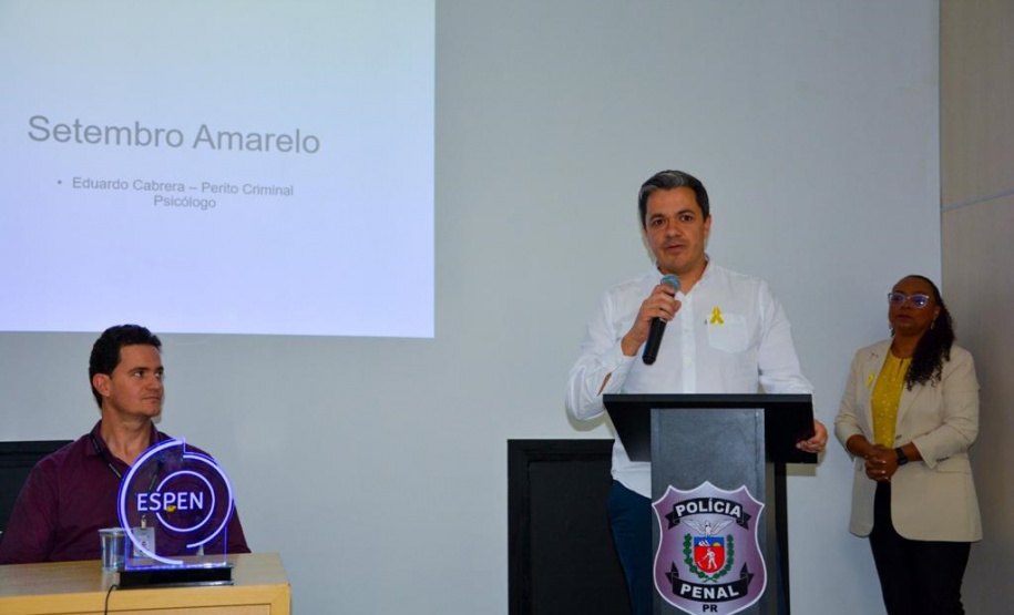 Setembro Amarelo: Polícia Penal promove evento voltado a reflexão sobre a saúde mental dos servidores