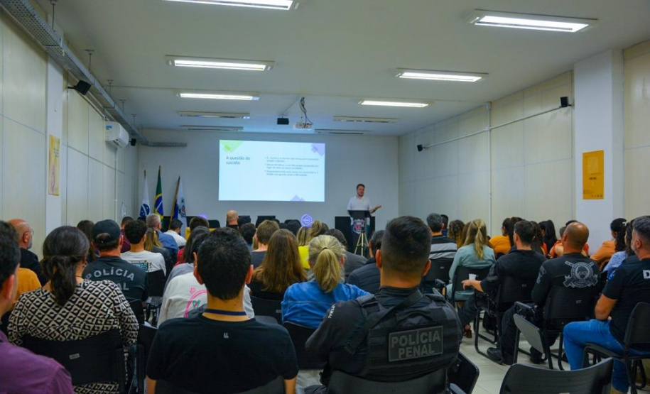 Setembro Amarelo: Polícia Penal promove evento voltado a reflexão sobre a saúde mental dos servidores