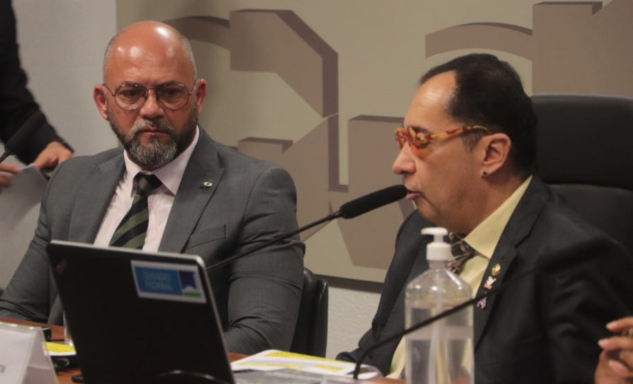 Secretário da Segurança Pública do Paraná participa de audiência pública  no Senado Federal