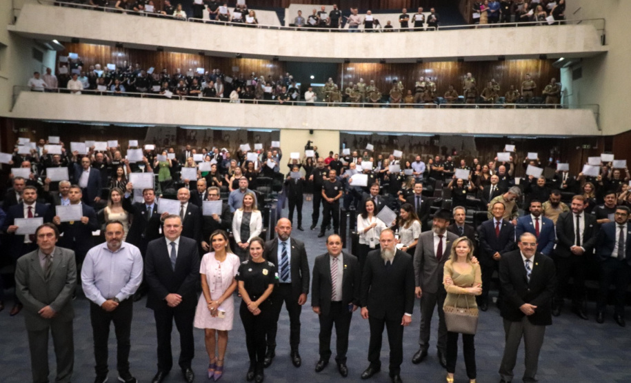 170 anos da PCPR é celebrado na Assembleia Legislativa do Paraná