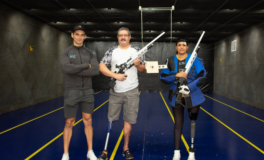 Base da Polícia Penal vira centro de treinamento para paratletas que vão disputar o Brasileiro